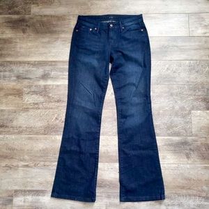 Joe's Jeans Provocateur Low Rise Flare Jeans Women's Stretchy Quilt Pocket 26